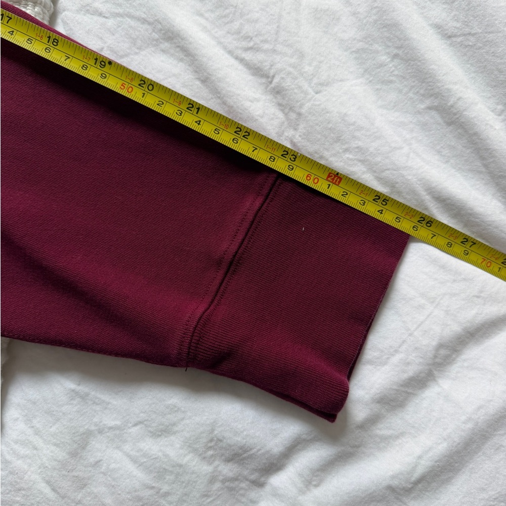 Burberry Brit Men's Maroon Zip-Up Sweatshirt - Picture 9 of 10